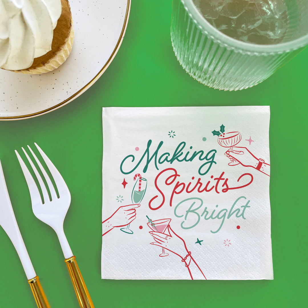 Napkins - Making Spirits Bright  - 24 Ct