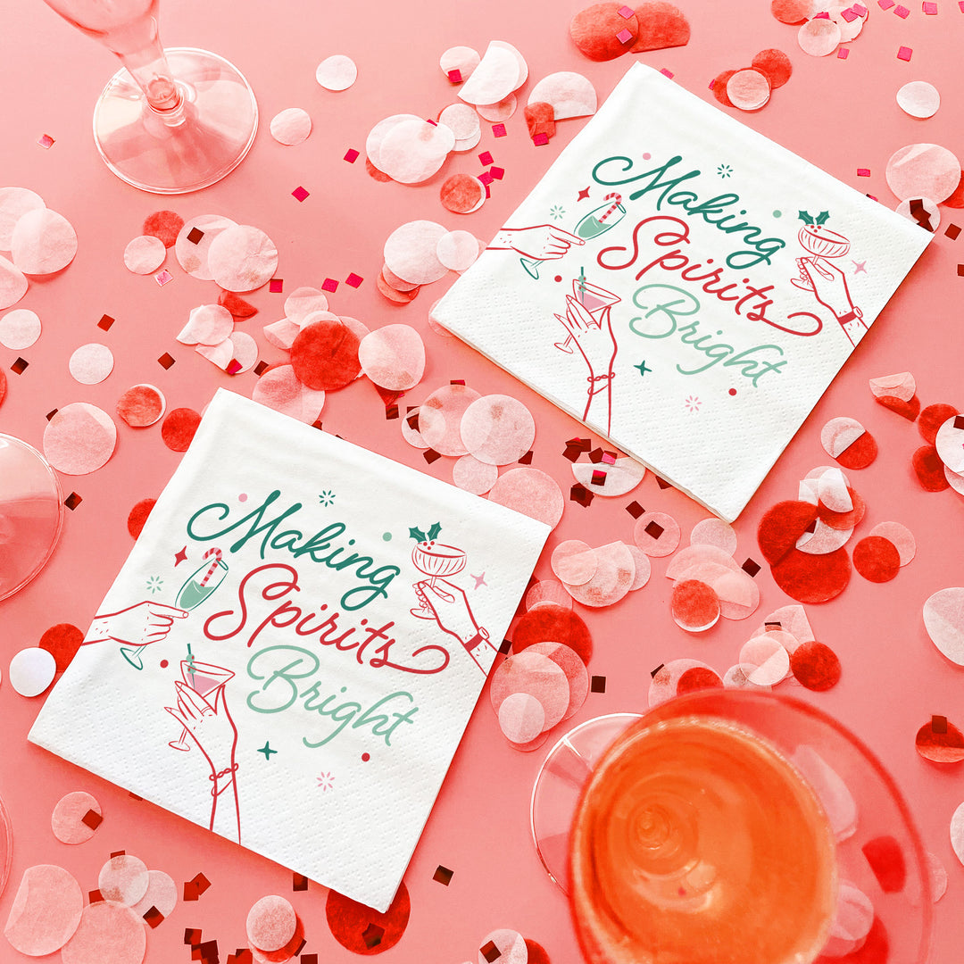Napkins - Making Spirits Bright  - 24 Ct