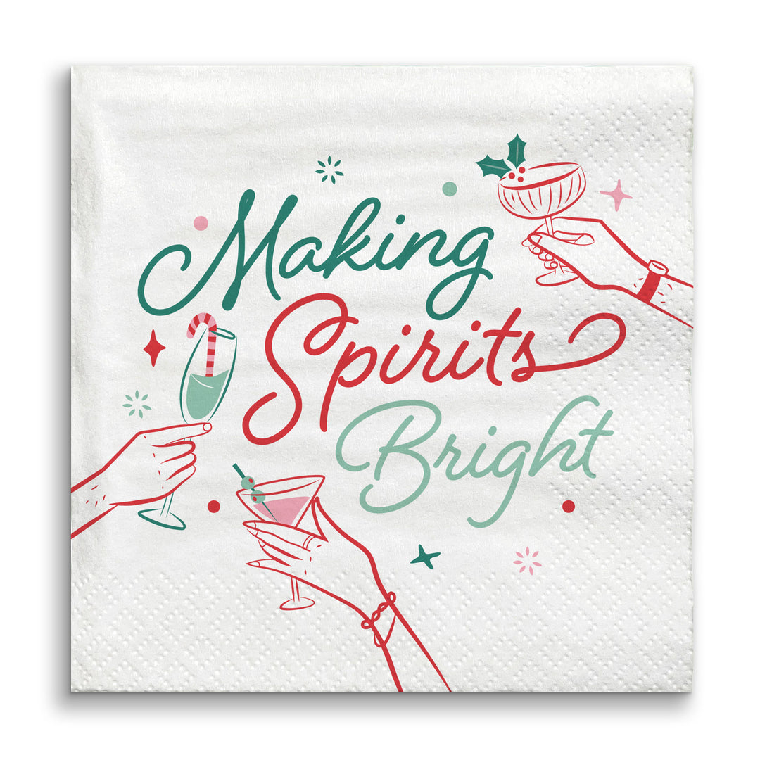 Napkins - Making Spirits Bright  - 24 Ct