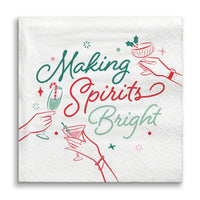 Napkins - Making Spirits Bright  - 24 Ct