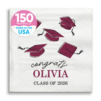 Custom Text - Grad Napkins