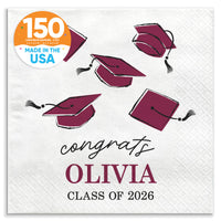 Custom Text - Grad Napkins