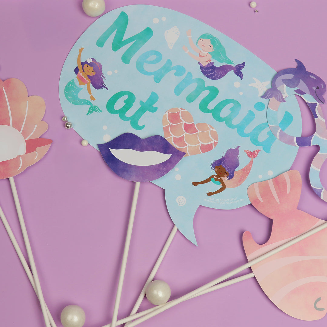 Mermaid Photo Props - 20 Ct