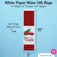 Wine Bags - Merry Little Christmas Tree