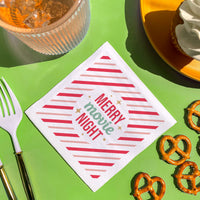 Napkins - Merry Movie Night - 24 Ct