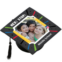 Graduation cap cover pieces included in kit