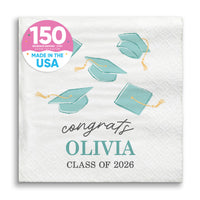 Custom Text - Pastel Grad Napkins