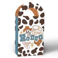My First Rodeo Paper Favor Bags - 12 Ct