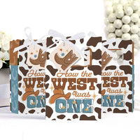 My First Rodeo - Little Cowboy 1st Birthday Party Favor Boxes - Set of 12