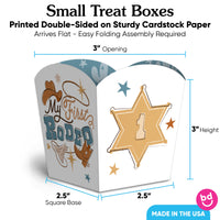 My First Rodeo Treat Boxes - 12 Ct