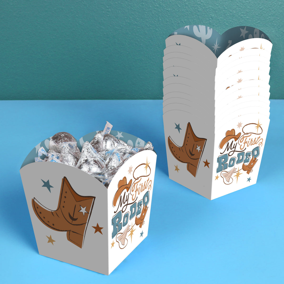 My First Rodeo Treat Boxes - 12 Ct