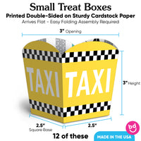 NYC Cityscape Treat Boxes - 12 Ct