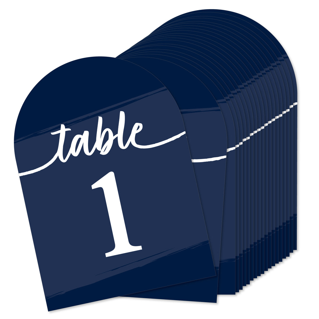 Elegantly Simple Table Numbers - 20 Ct