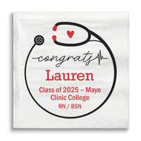 Custom Text - Nurse Grad Napkins