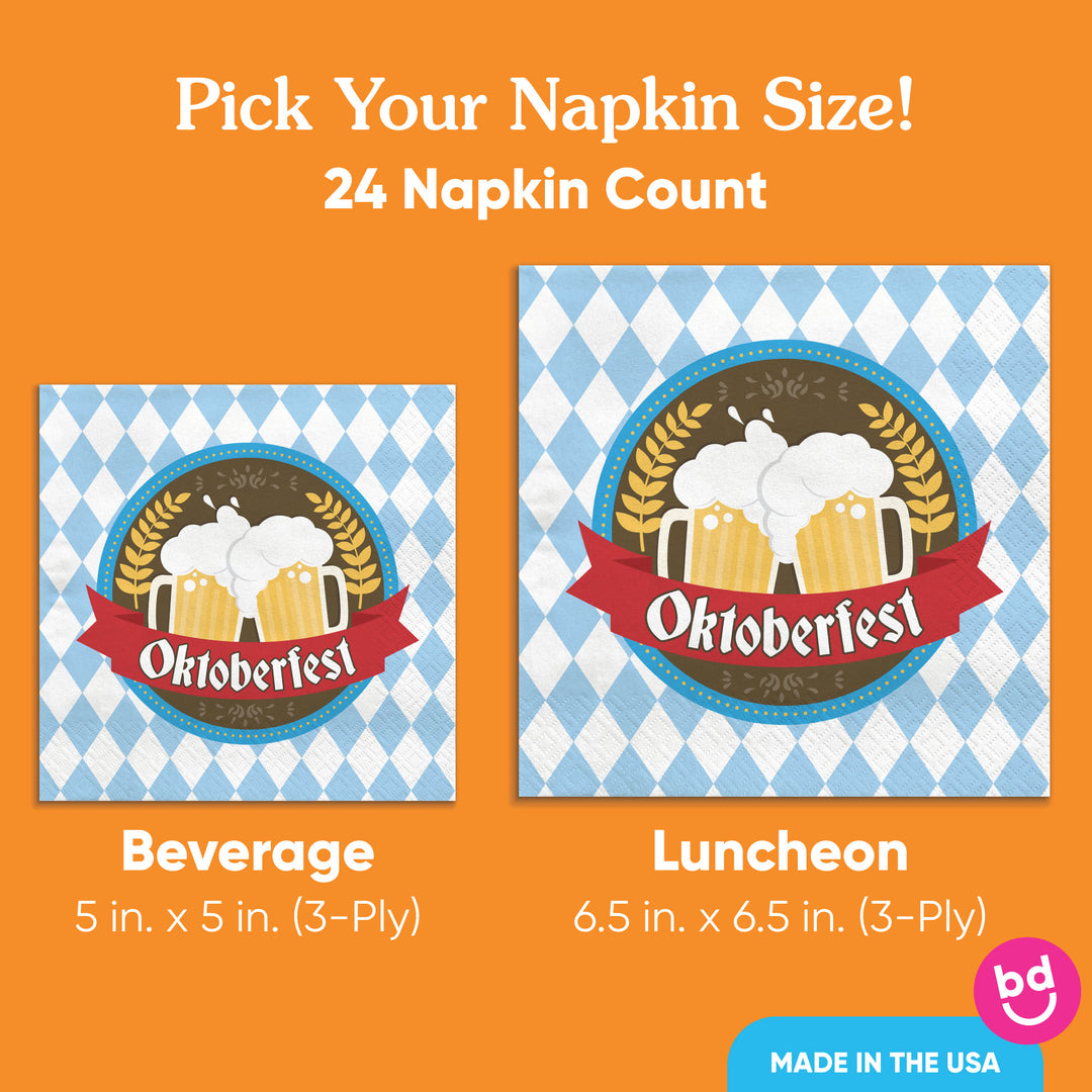 Napkins - Oktoberfest - 24 Ct
