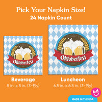 Napkins - Oktoberfest - 24 Ct