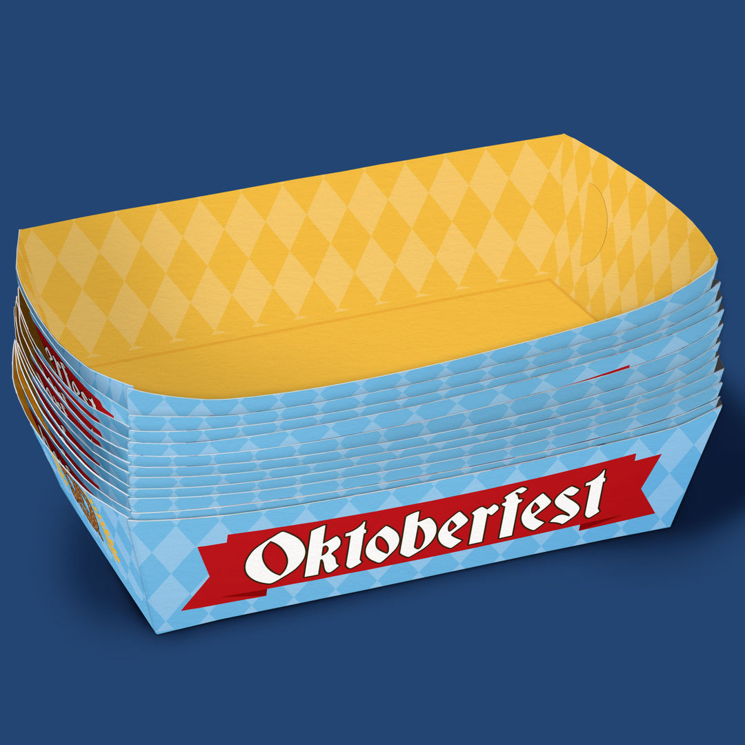 Oktoberfest Paper Food Trays