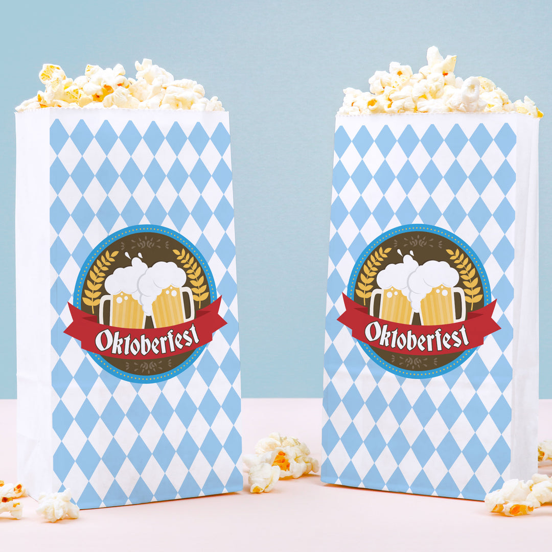Popcorn Bags - Oktoberfest - 25 Ct