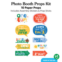 One is Fun Funny Photo Props - 10 Ct