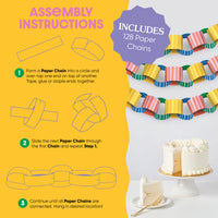 One is Fun DIY Paper Chains - 128 Pc