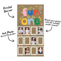 One is Fun Kraft Photo Banner