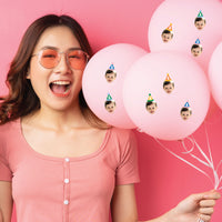 Custom Face Stickers - One is Fun - 24 Ct