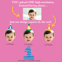 Custom Face Yard Signs - One is Fun - 10 Pc