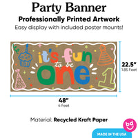 One is Fun Kraft Banner