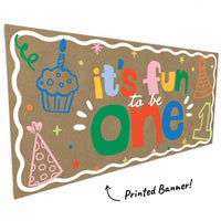 One is Fun Kraft Banner