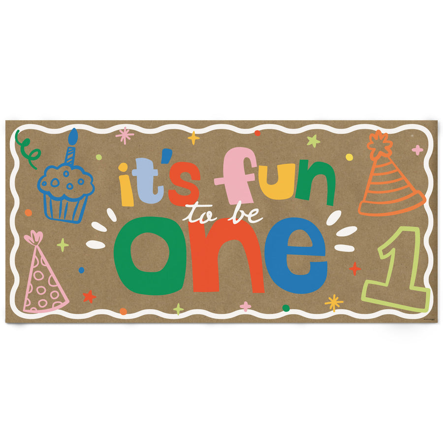 One is Fun Kraft Banner