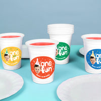 Custom Face Party Cups - One is Fun - 16 Ct
