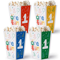 One is Fun Popcorn Boxes - 12 Ct