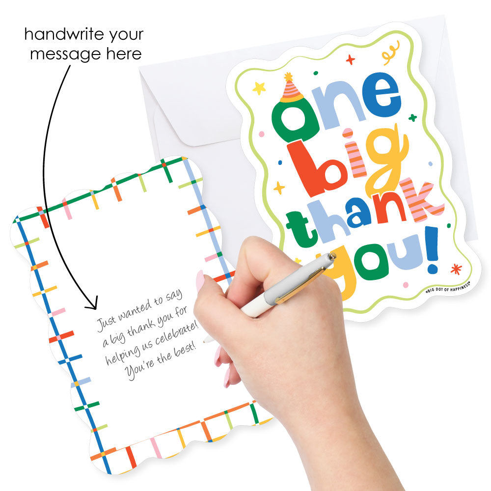 One is Fun Thank You Cards - 12 Ct