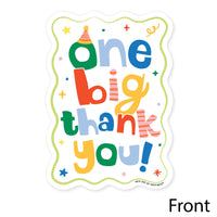 One is Fun Thank You Cards - 12 Ct