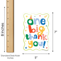 One is Fun Thank You Cards - 12 Ct