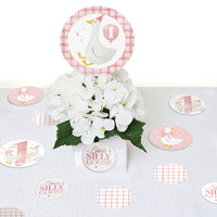 One Silly Goose Pink  Large Confetti - 27 Ct