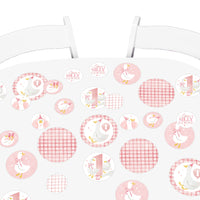 One Silly Goose Pink  Large Confetti - 27 Ct