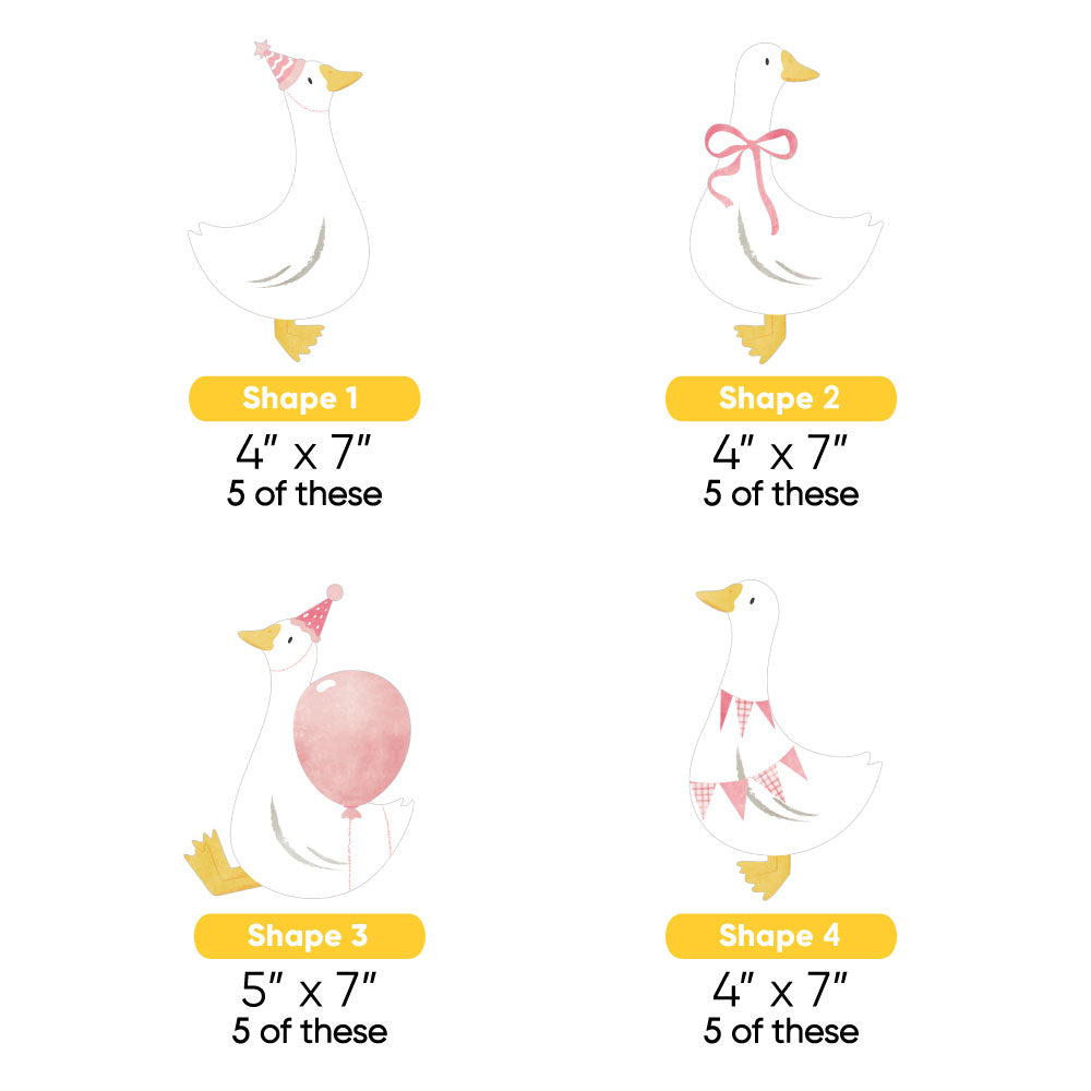 One Silly Goose Pink  Essentials - 20 Ct