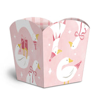 One Silly Goose Pink Treat Boxes - 12 Ct