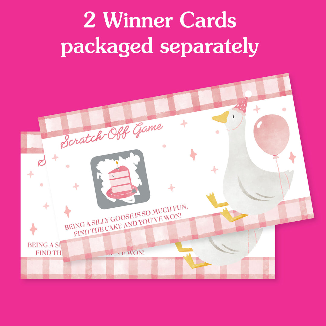 One Silly Goose scratch-off card revealed winner detail