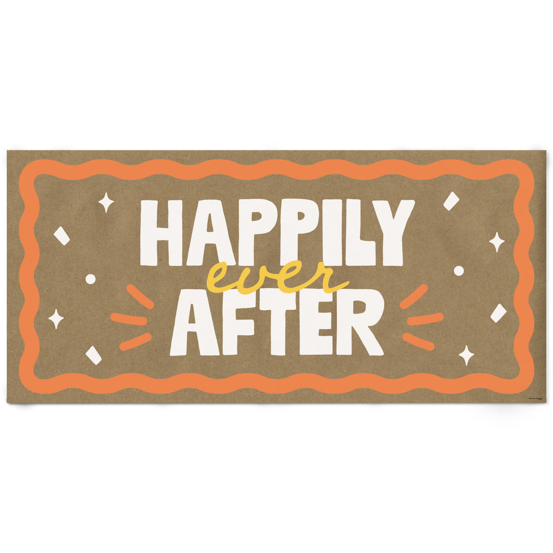 Orange and yellow bridal banner main image
