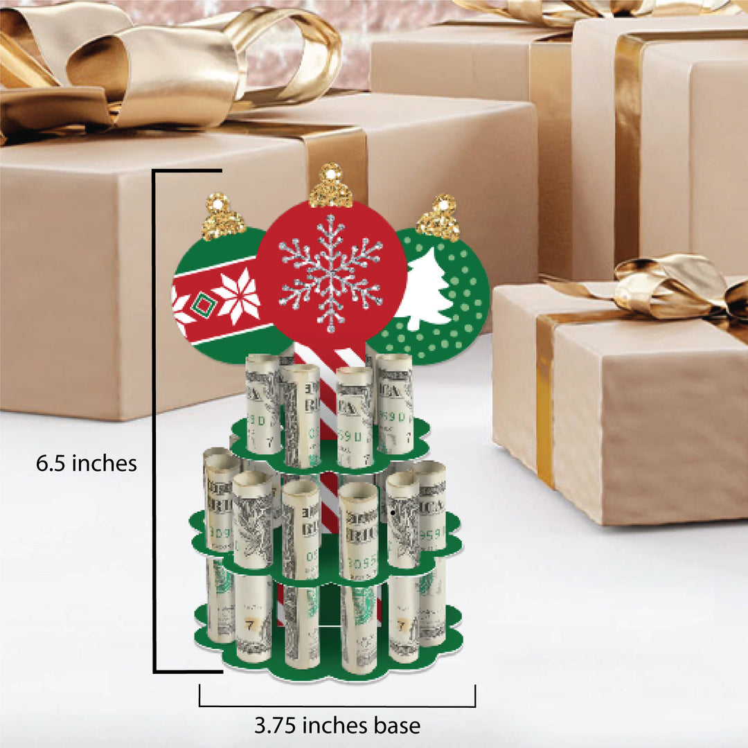 Ornaments - DIY Holiday and Christmas Party Money Holder Gift - Cash Cake