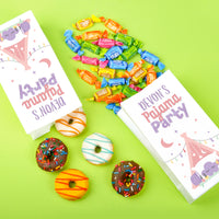 Custom Text Popcorn Bag - Pajama Party - 25 Ct