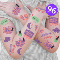 Pajama Party Temporary Tattoos - 96 Ct
