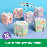 Pajama Slumber Party Treat Boxes - 12 Ct