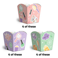 Pajama Slumber Party Treat Boxes - 12 Ct