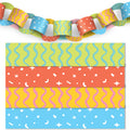 Party Time DIY Paper Chains - 128 Pc