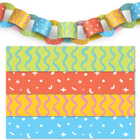 Party Time DIY Paper Chains - 128 Pc