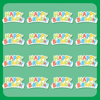 Party Time Paper Birthday Headbands - 16 Ct