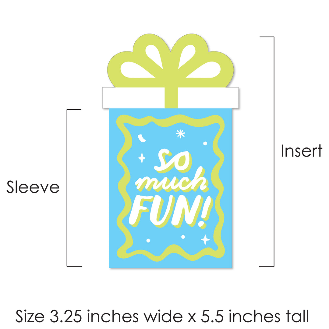 fun card sleeves Big Dot of Happiness Party Time - Happy Birthday Party Money and Gift - Nifty Gifty Card Holders With the Dragon Shield Sleeve Crafter Pokémon TCG: Pokémon Cool Friends